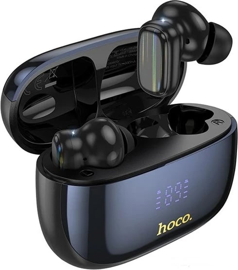 Kufje HOCO EQ20 wireless in-ear me Bluetooth, për thirrje/muzikë, e zezë