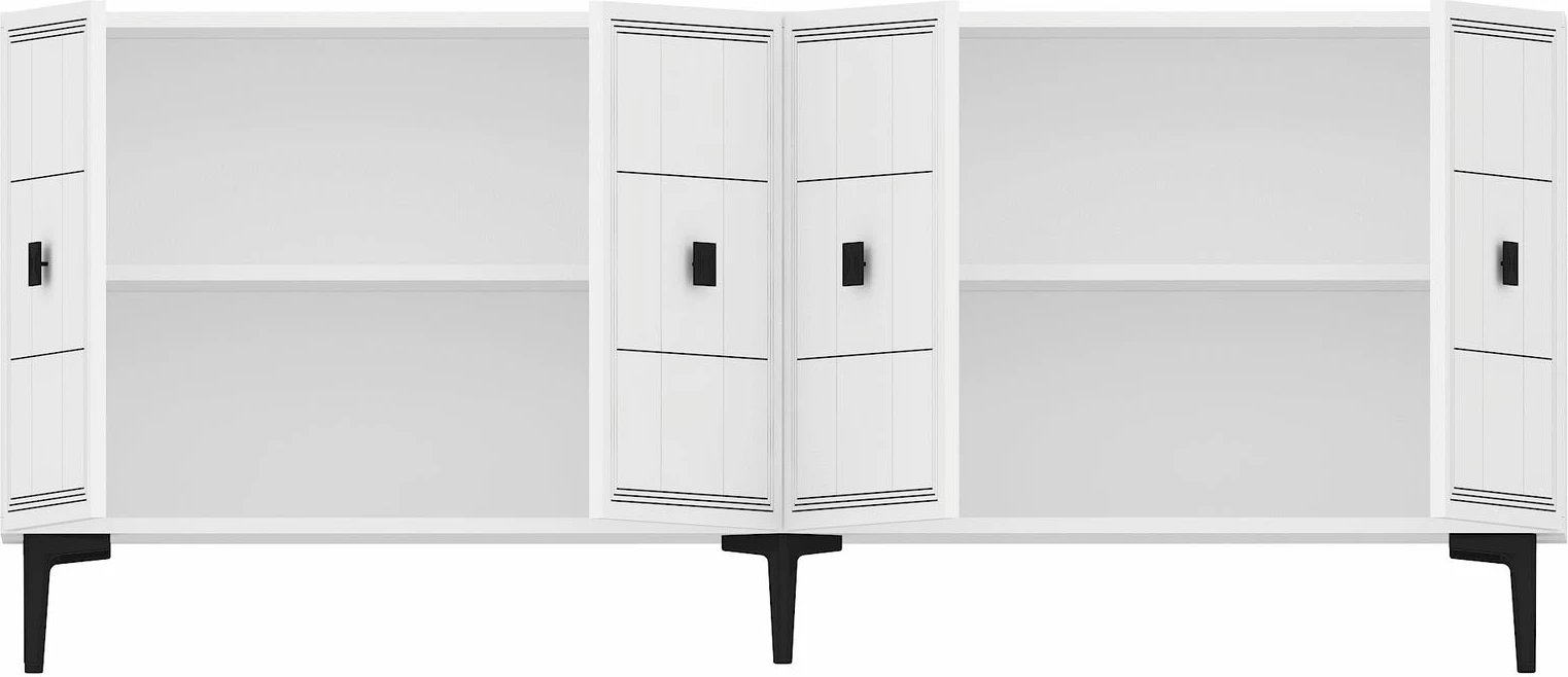 Konsolë Skye Decor, Yuka 150, e bardhë