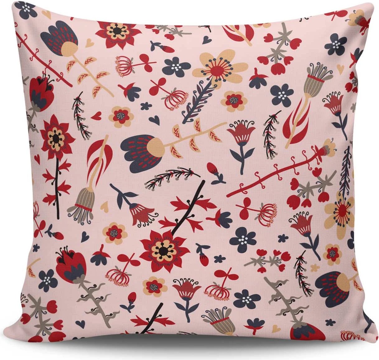 Jastëk dekorativ Aberto Design, NKRLNT-052, shumëngjyrësh, 43x43cm