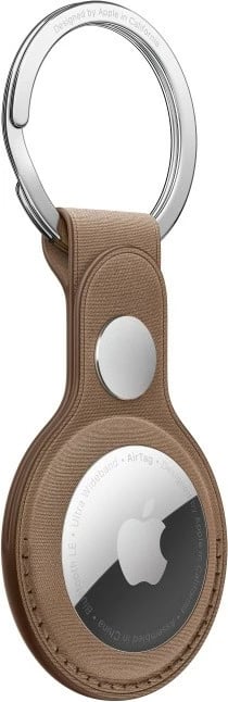 Apple AirTag FineWoven Key Ring, Taupe