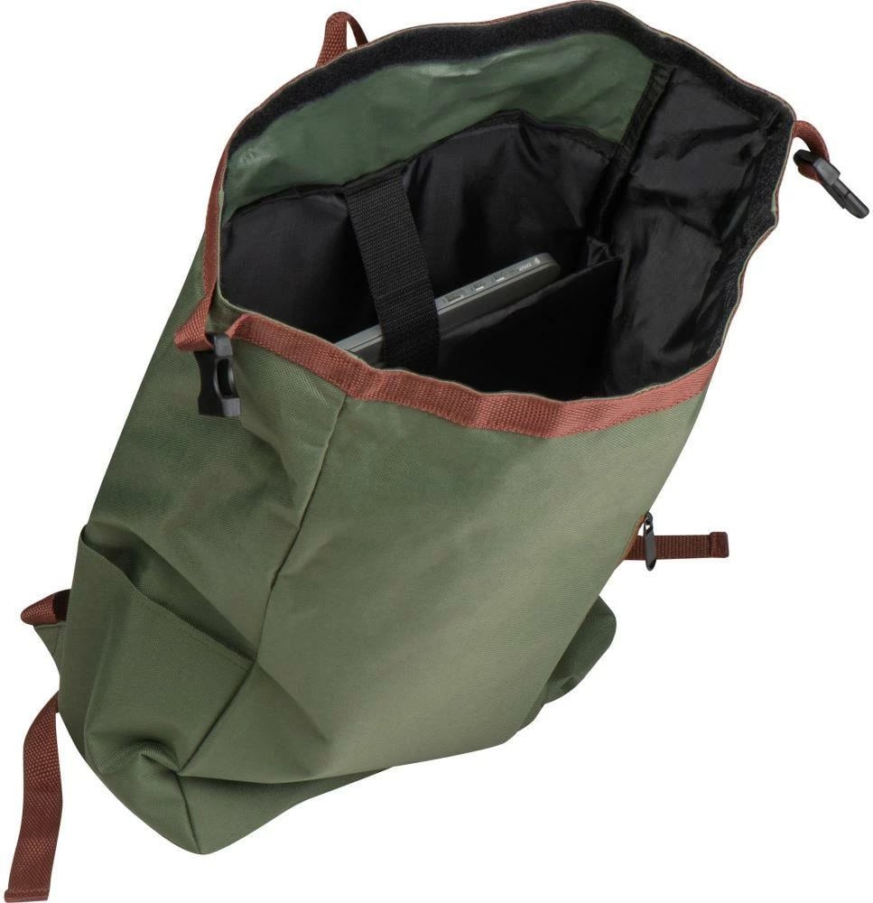 Çantë shpine MACMA 26491-05, RPET, H50x30x14cm, Kaki