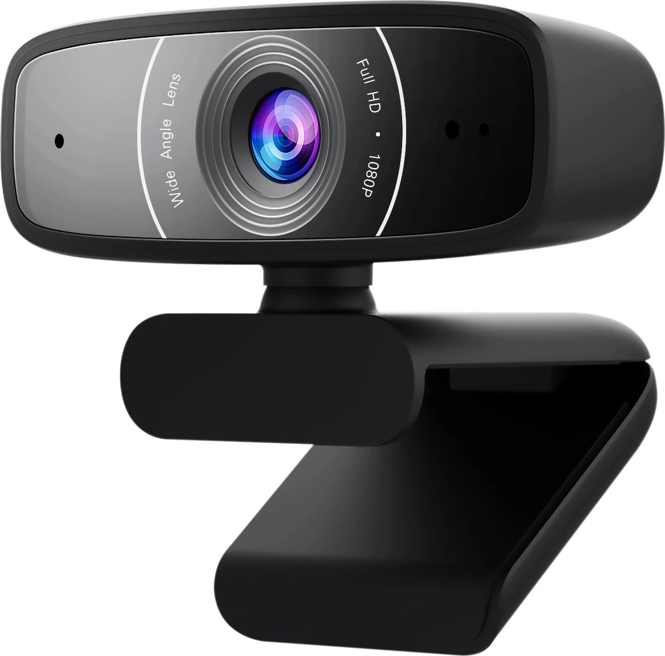 Webcam ASUS C3 Full HD, USB, e zezë