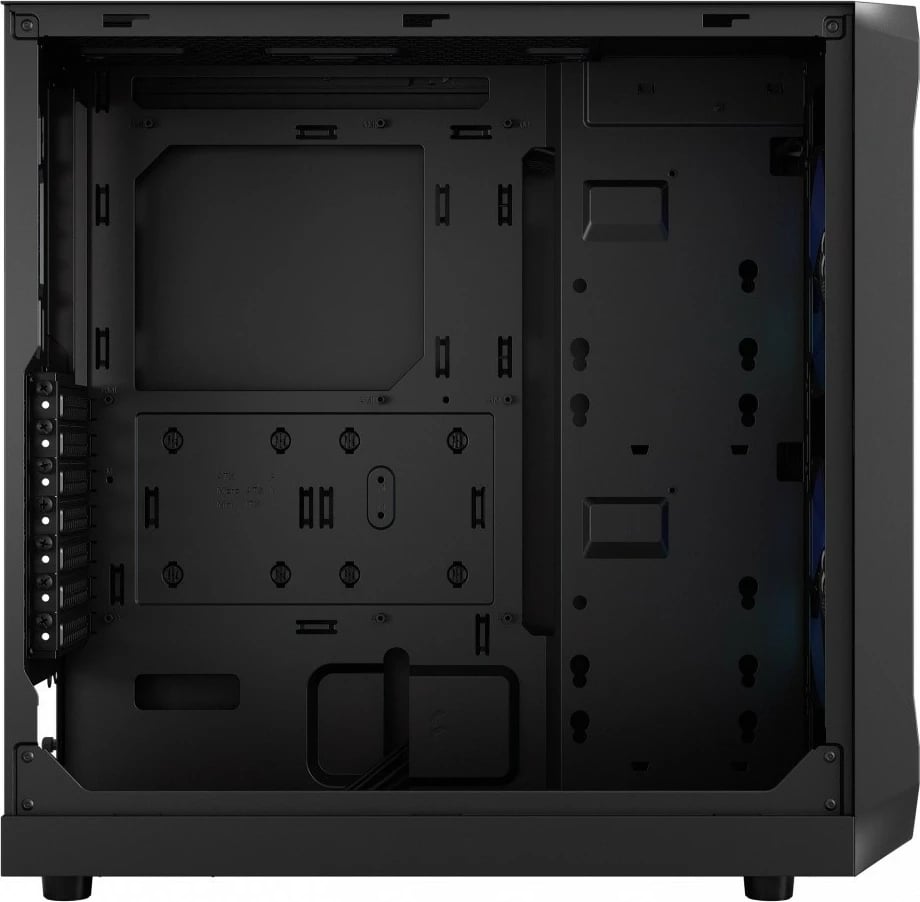 Kasë Fractal Design Focus 2 RGB, Midi Tower, ATX, Xham i temperuar, E zezë