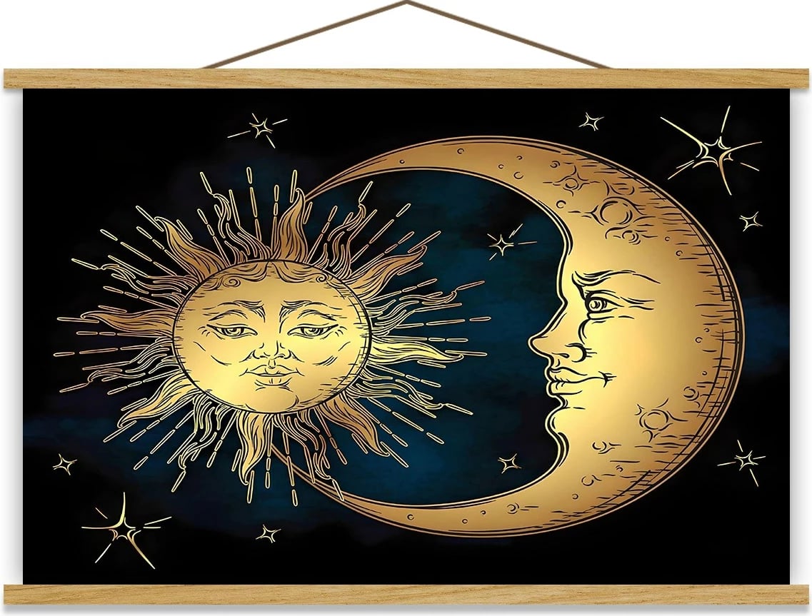 Pikturë dekorative me kornizë, shumëngjyrëshe, Wallity, MRG42, 50x70cm