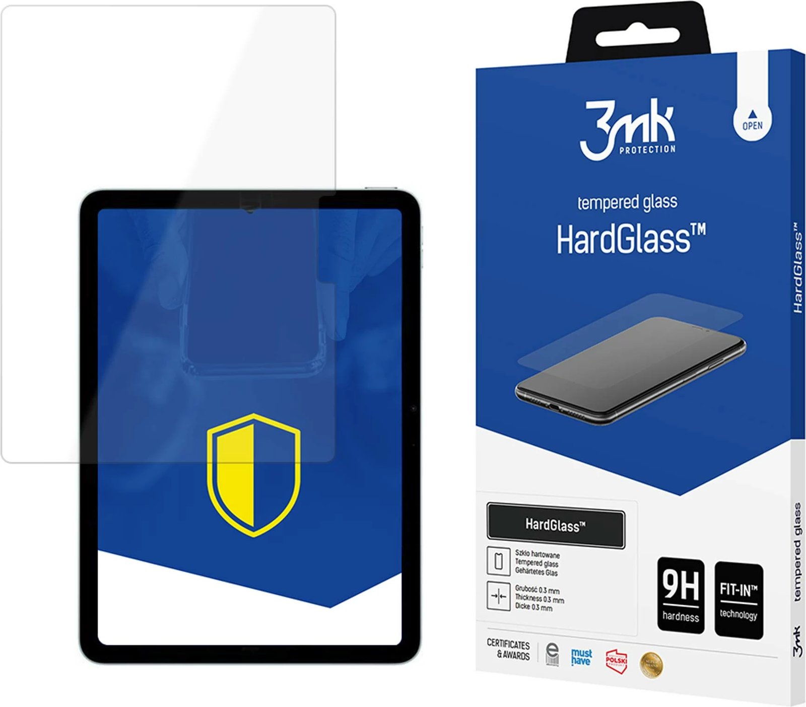 Xham i temperuar 3mk Protection HardGlass për iPad Pro 11" (2024, 5th Gen)