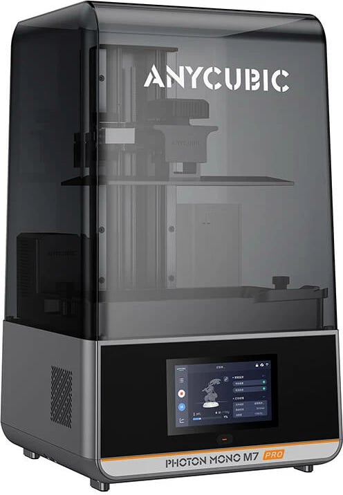 Printer 3D Anycubic Photon Mono M7 Pro, LCD, hapësirë pune 223x126x230 mm, i zi