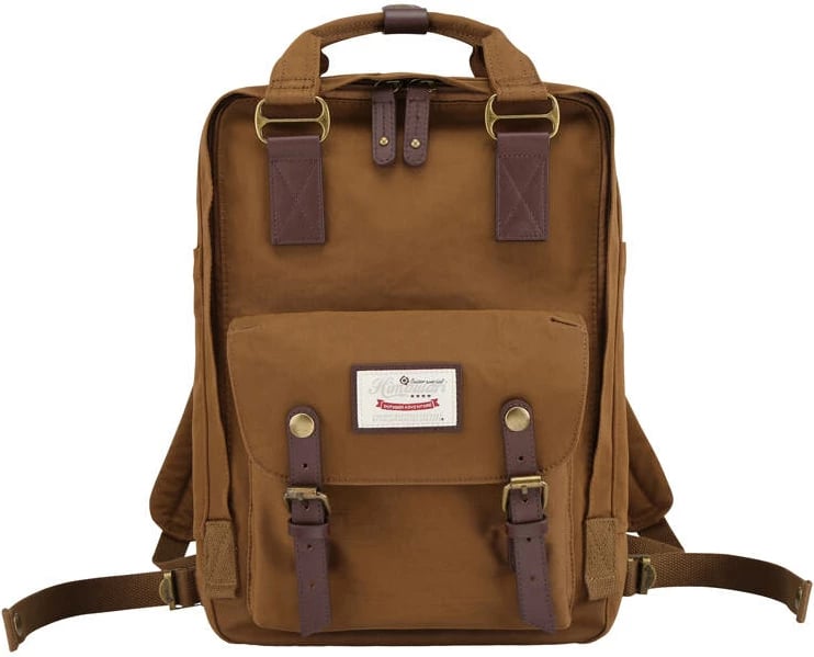 Çantë shpine Himawari 188L për laptop 14", kafe