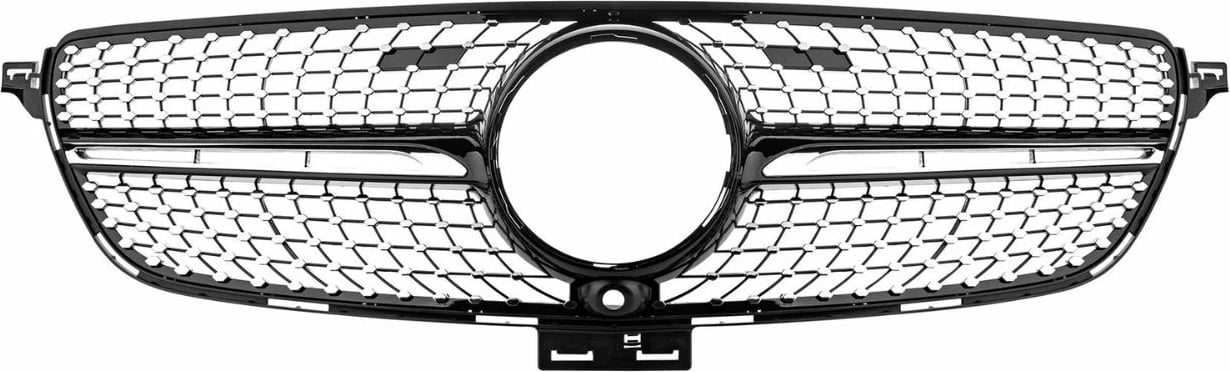 Grill i përparëm Diamond për Mercedes GLE W166 C292 2015-2019 me hapsiren e kameres