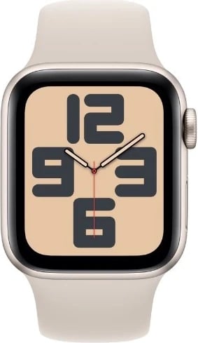 Ora inteligjente Apple Watch SE, 44mm alumini, ngjyra hënë