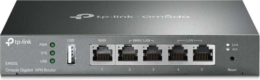 Router TP-LINK ER605 Omada Gigabit VPN, i zi