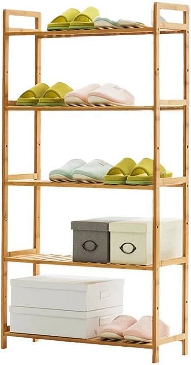 Raft këpucësh Nextdeco Bamboo 5 nivele