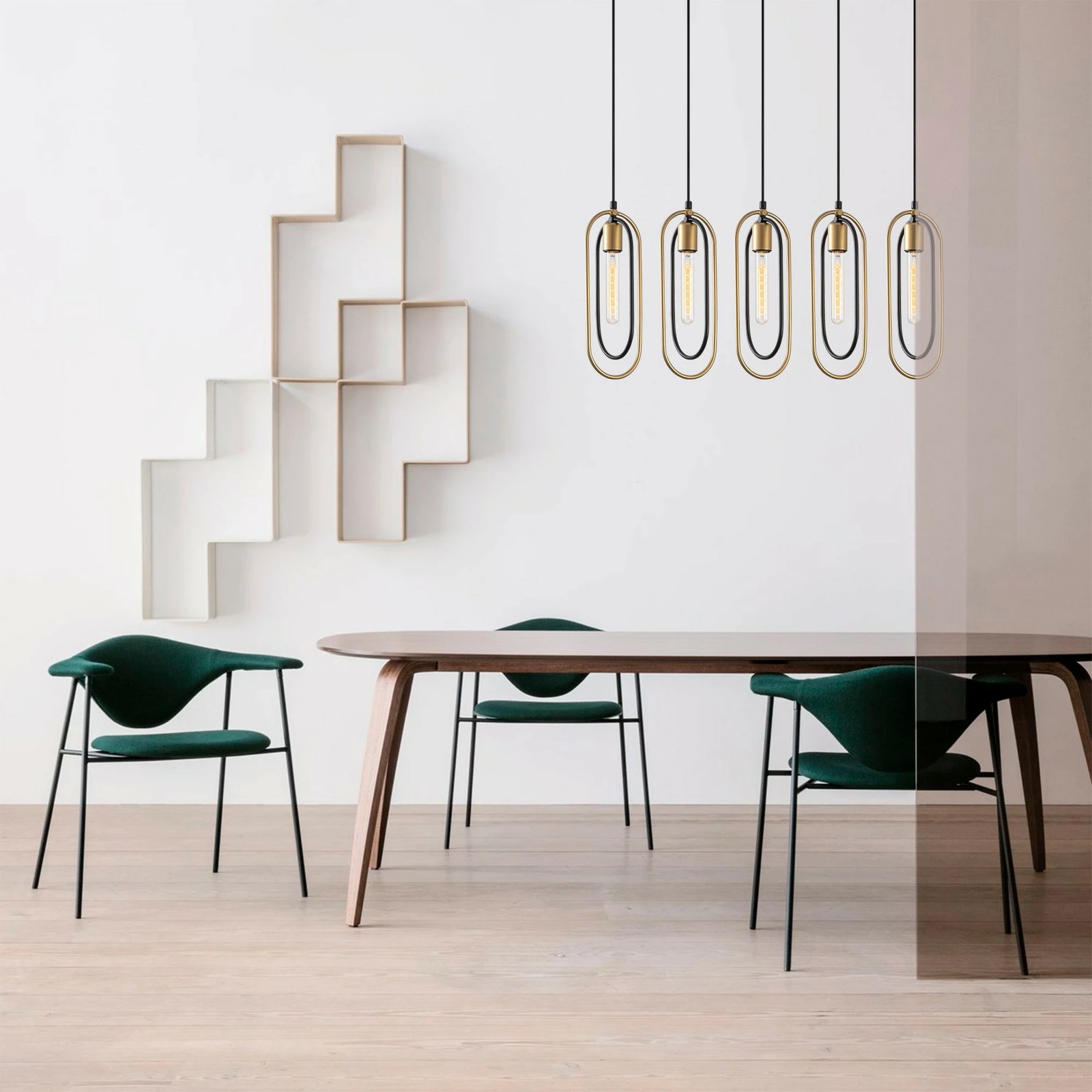 Llambadar Opviq, Cerco - 2061, ngjyrë e zezë dhe ari