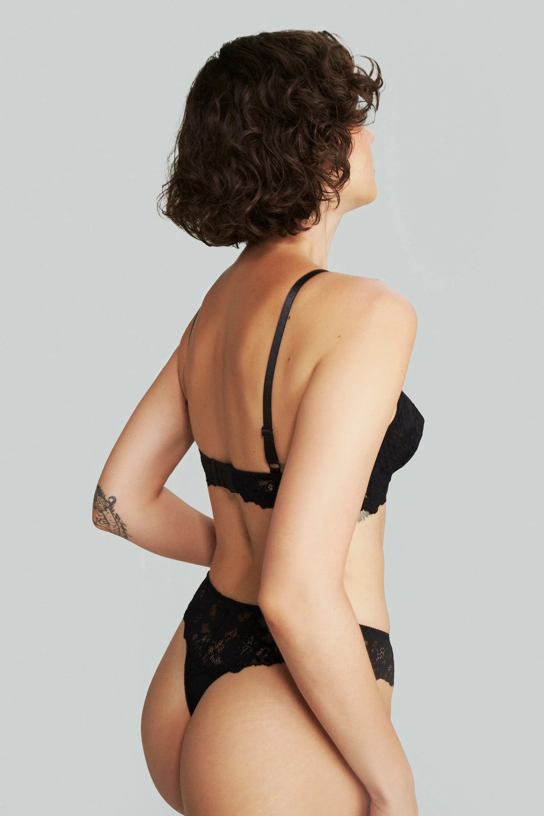 Bra Jumeon, dantellë Euphoria, e zezë