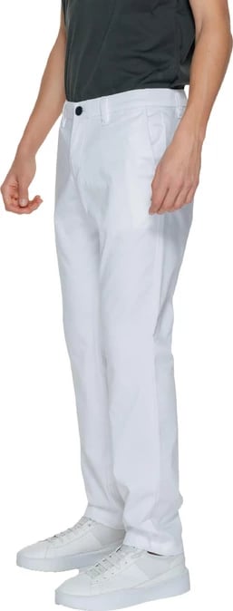 Pantallona për meshkuj Armani Exchange, të bardha