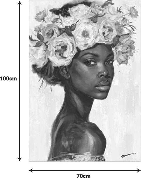 Pikturë në kanavacë Fleri Inart, 70x3.5x100cm