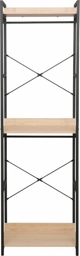 Dollap Xenia, natyral e zi, 60x40x200