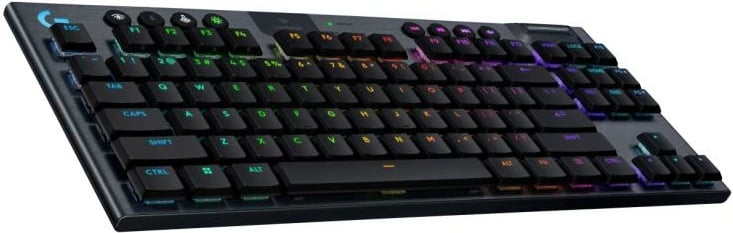 Tastierë mekanike gaming Logitech G G915 X TKL, LIGHTSPEED wireless + Bluetooth, US layout, RGB, 920-012747