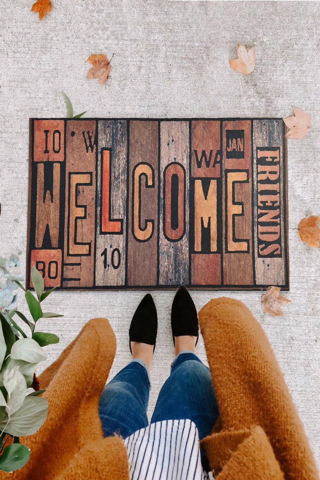 Shilte hyrëse PVC Conceptum Hypnose, Friends, shumëngjyrëshe, 40x60cm