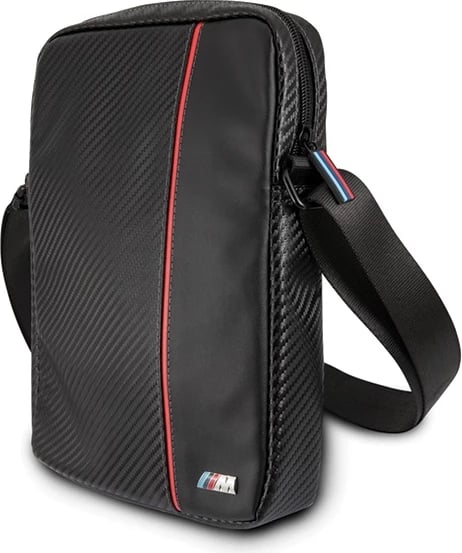 Çantë tabletë BMW Carbon/Red Stripe 8", e zezë