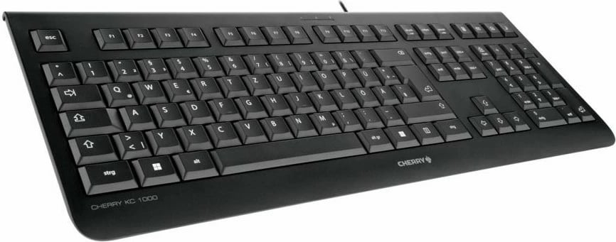 Tastierë Cherry KC1000 AZERTY, me kabllo, e zezë