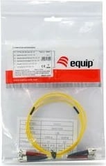 Kabllo optike patch Equip OS2, 5m, ST/ST, verdhë