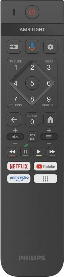Televizor LED, Philips, 55PUS8100/12, 55", 4K UHD, Ambilight, Google TV, Dolby Atmos, HDR10+, Bluetooth
