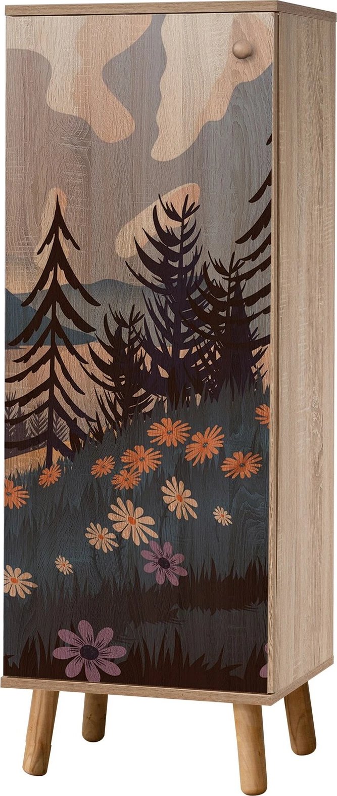 Set mobiljesh për korridor, Sonomo & blu e errët, Skye Decor, 936 - 1048