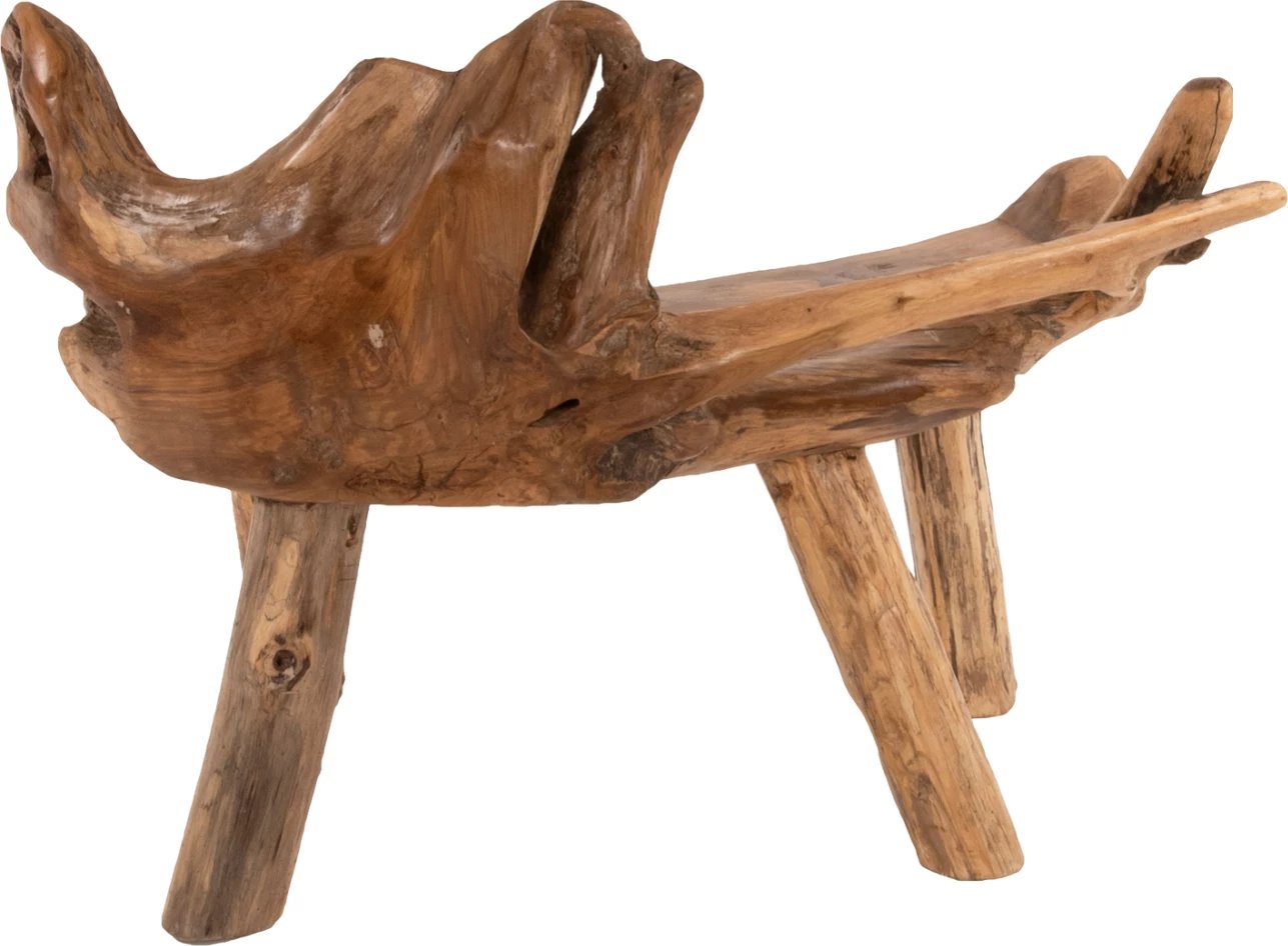 Stol FH9348 dru tik ngjyrë natyrale 120x88x80 cm