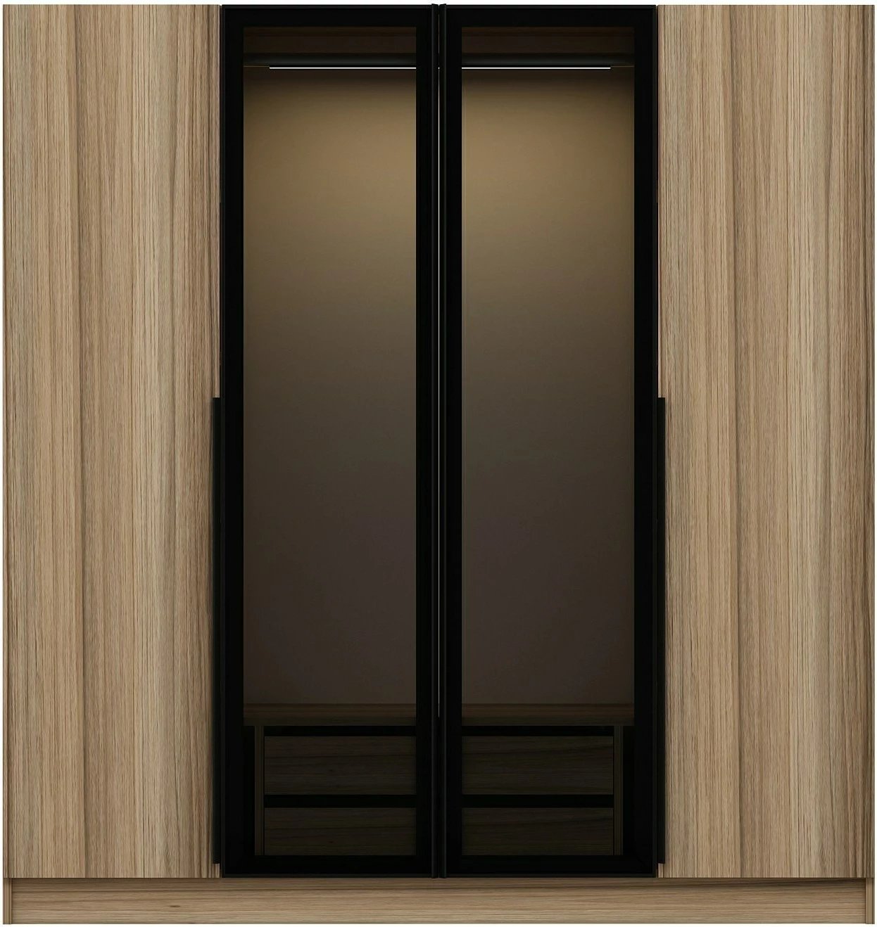 Dollap Hanah Home, Kale Plus - 7818, ngjyrë fume