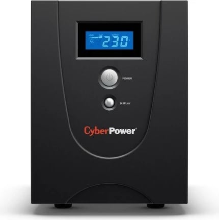 UPS CyberPower Value2200EILCD, 2200VA/1320W, Kule, Ekran LCD, Zezë UPS CyberPower Value2200EILCD, 2200VA/1320W, Kule, Ekran LCD, Zezë