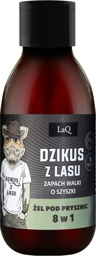 Xhel dushi për meshkuj LaQ Mini 8-in-1 Forest Beast 100ml
