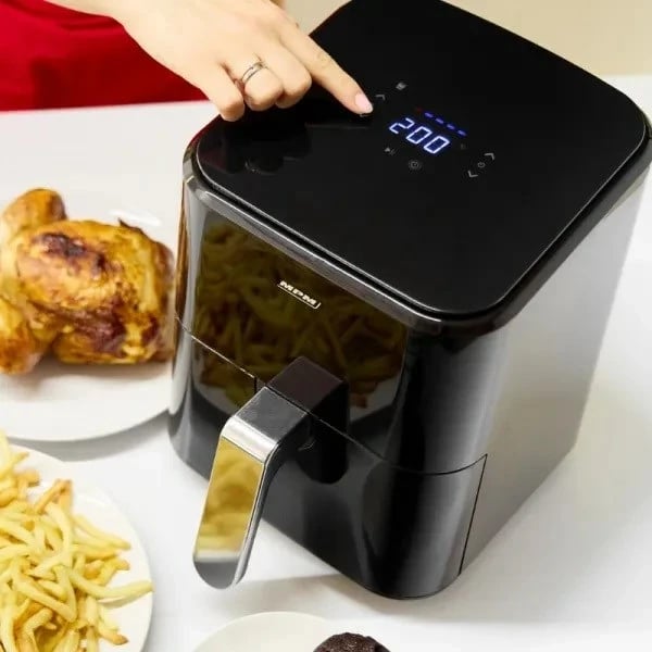 Fritezë ajri MPM MFR-11, 1400 W, e zezë