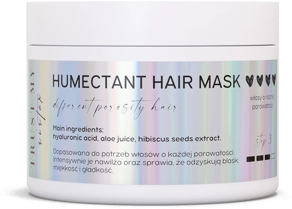 Maskë për flokë për femra Trust My Sister Humectant Hair Mask 150g