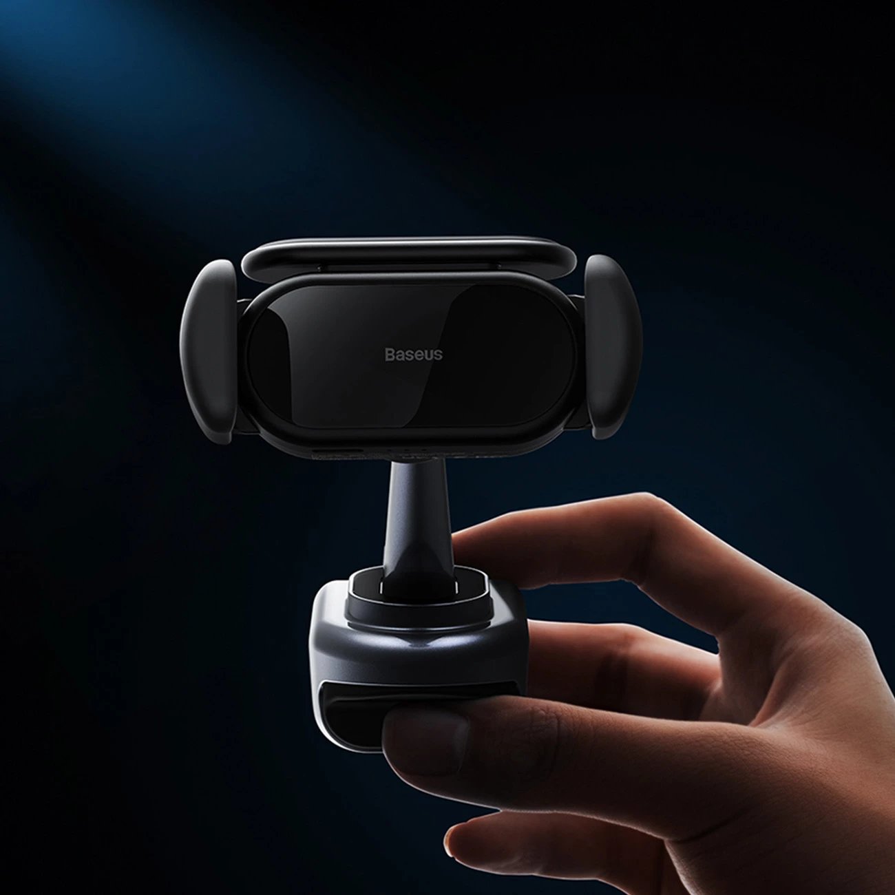 Mbështjellës elektrik për veturë Baseus T-Space për Tesla Model 3/Y, me panel diellor, i zi