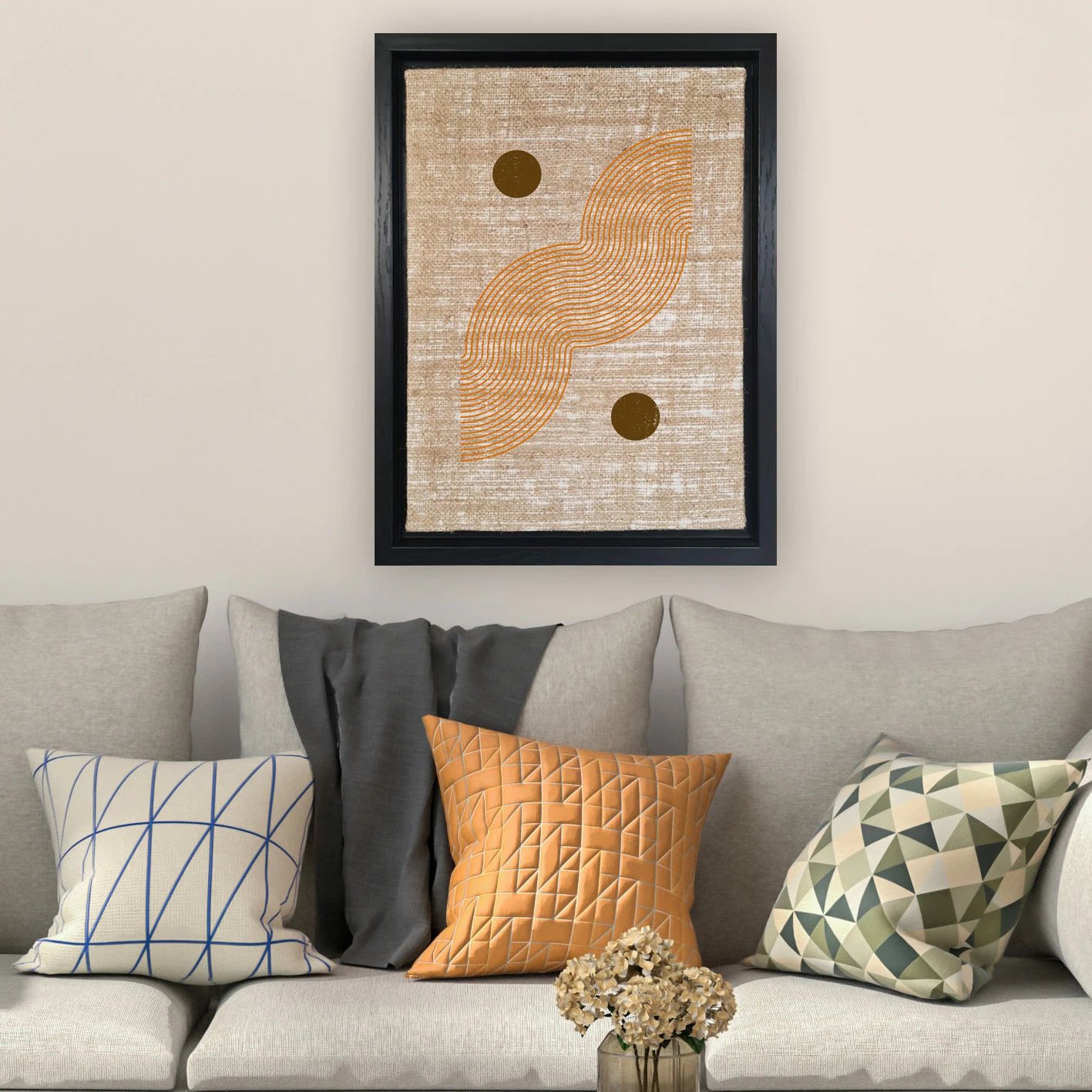 Pikturë dekorative në kanavacë Wallity, shumëngjyrëshe, LSJ418962747502 - 4666, 46x66cm