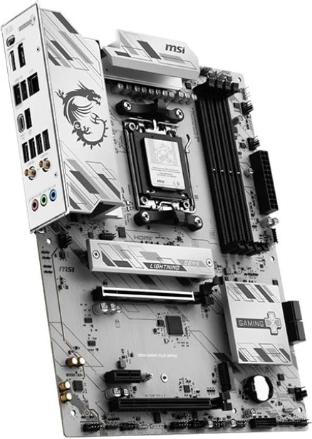 Pllakë amë MSI B850 GAMING PLUS WIFI6E, Socket AM5, ATX, Wi-Fi 6E, e zezë
