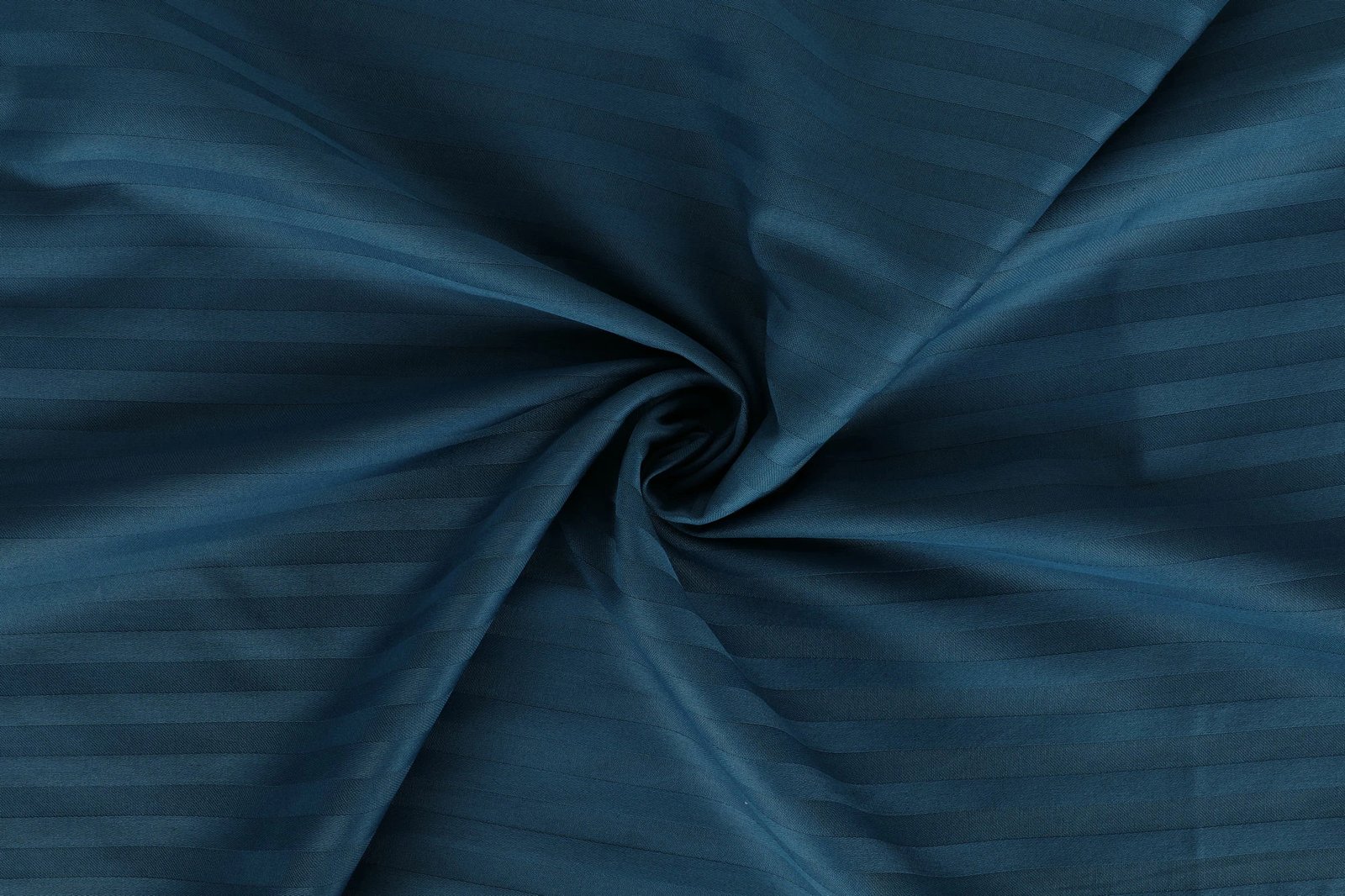 Set mbulesë jorgani super king, saten, ngjyrë kaltër, L'essentiel, me vija