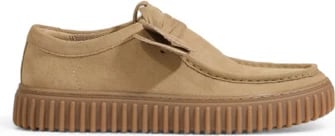 Këpucë Clarks Mocassini për meshkuj, beige