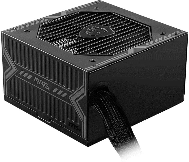 Njësia e furnizimit me energji MSI MAG A750BN PCIE5, 750 W, ATX, e Zezë Njësia e furnizimit me energji MSI MAG A750BN PCIE5, 750 W, ATX, e Zezë