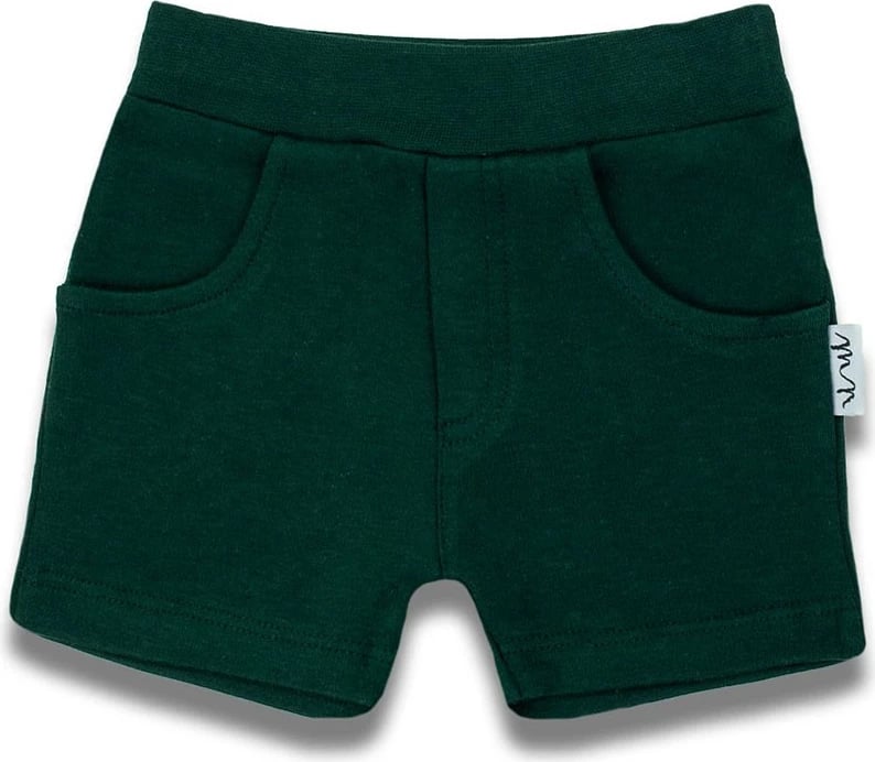 shorce bebe, Nicol Bambi, 100% pambuk, madhësia 68 (4-6m), jeshile