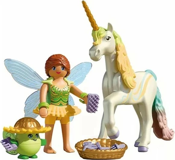 Set figurina Playmobil 71840 Princess Magic Unicorn Rainbow Flower me zanë, 24 copë, plastikë