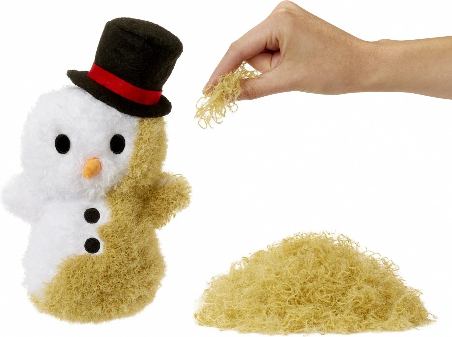 Lodër pelushi Fluffie Stuffiez Gingerbread, 10", multikolor
