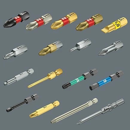 Set bitash Torx Wera Bit-Box 20 copë, me kuti, magnetik