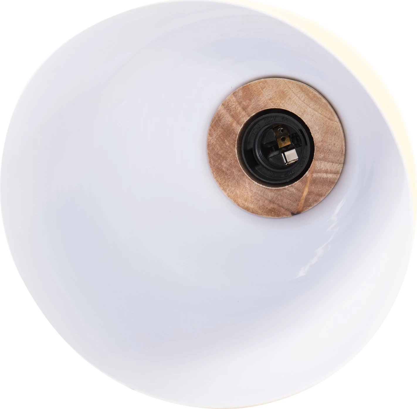 Llambë tavanore varëse FH4141, 3 drita, metal-dru, 3 ngjyra, 105H cm