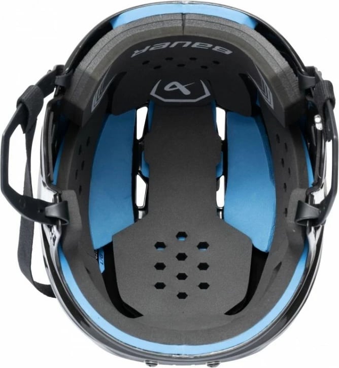 Helmetë hokeji Bauer, unisex, e zezë Helmetë hokeji Bauer, unisex, e zezë