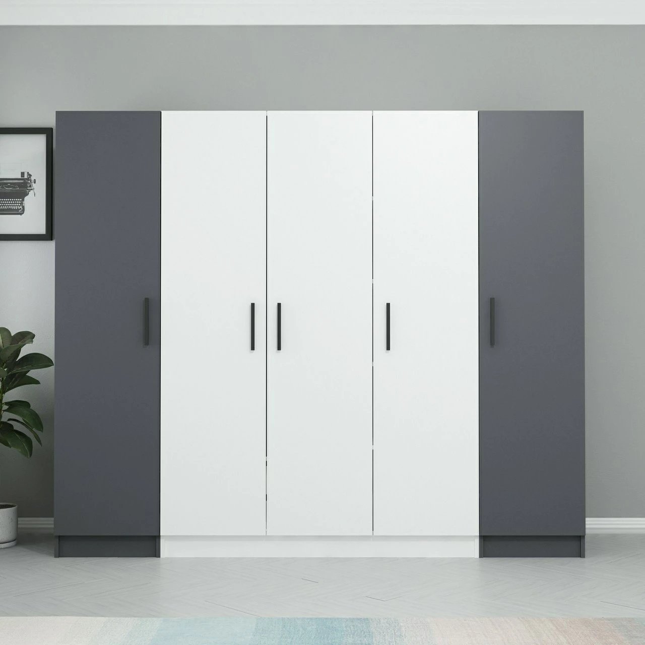 Dollap Skye Decor, i bardhë, 3079