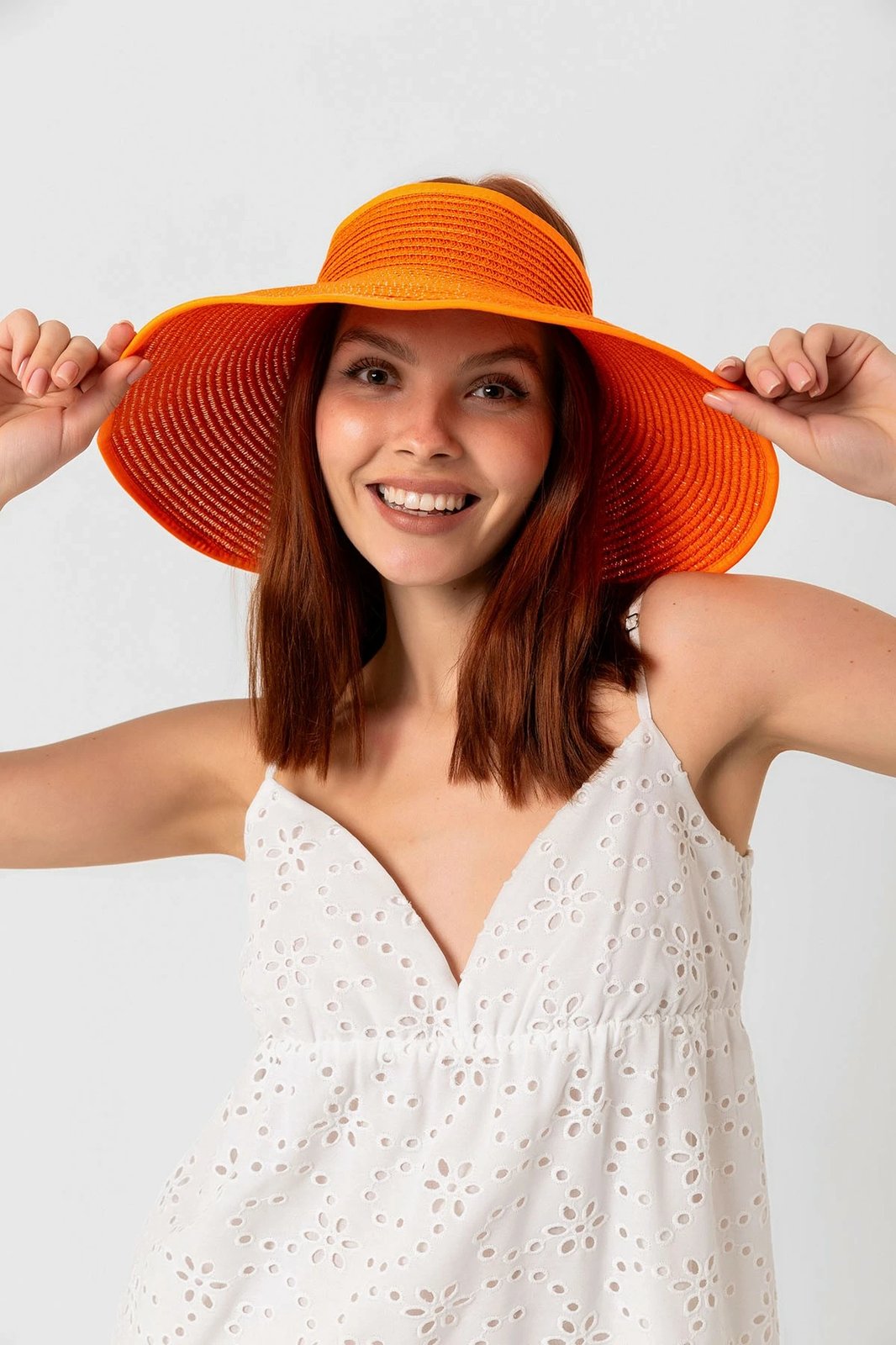 Kapelë grash Jumeon, portokalli, Hsr2080