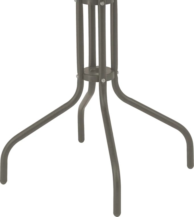 Tavolinë për kopsht Vergo, 60x70cm, ngjyrë shampanjë