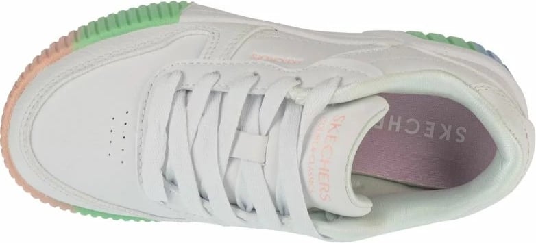 Këpucë fëmijë Skechers, të bardha