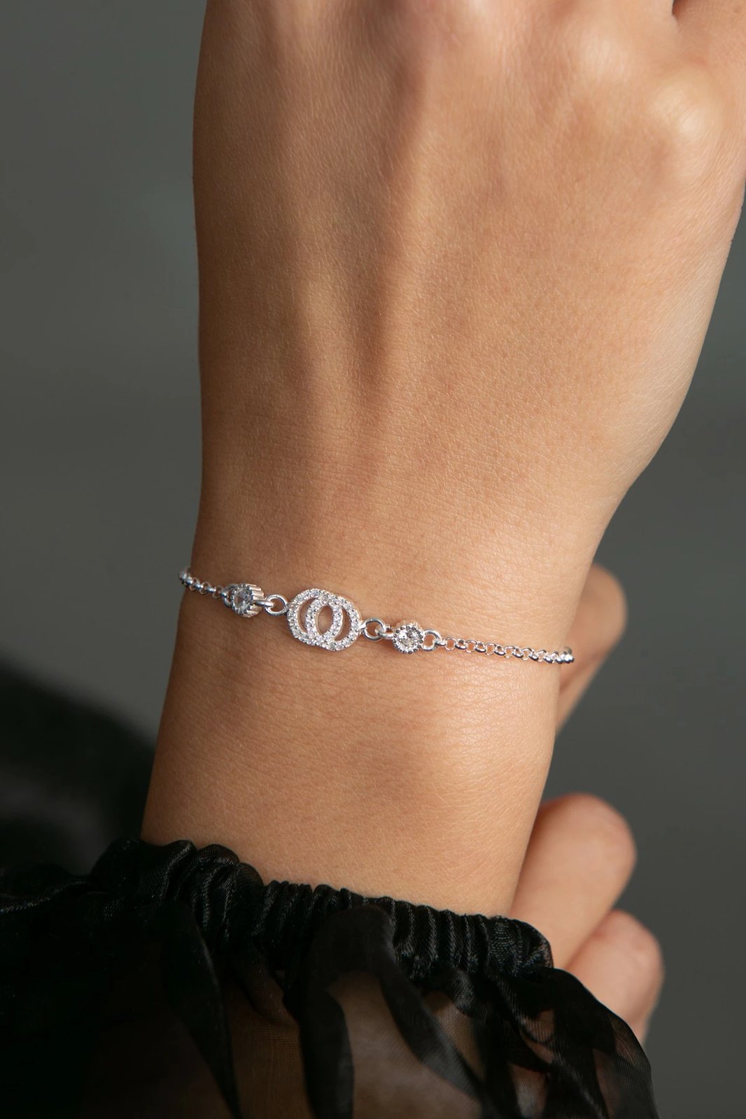 Byzylyk argjendi Elika Silver, shumëngjyrësh, FA182566